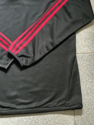 Chaqueta Entrenamiento AC Milan Adidas Negra Roja