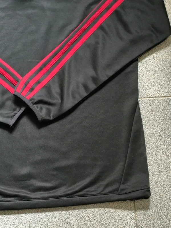 Chaqueta Entrenamiento AC Milan Adidas Negra Roja