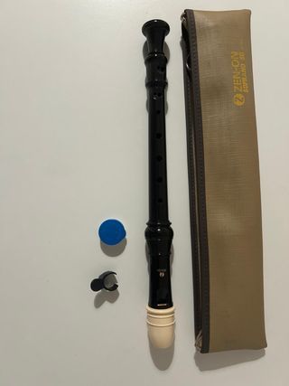 Flauta dulce Zen-On Soprano Negra