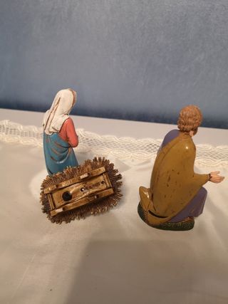 Statua presepe completo Landi Moranduzzo