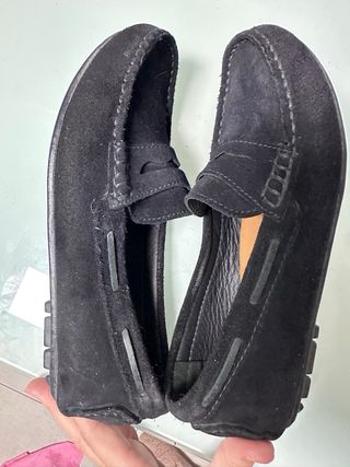 Mocasines niño azul marino talla 36