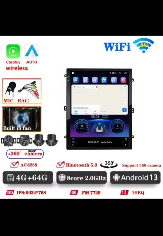 Radio Navegador GPS de 9,7 pulgadas UNIVERSAL