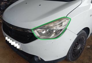 Faro izquierdo dacia lodgy ambiance 456440