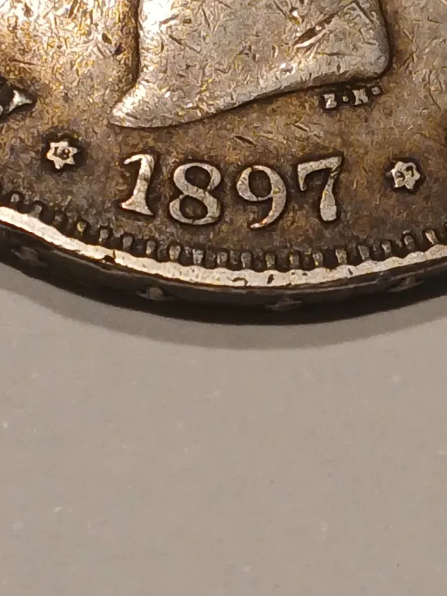 Lote 3 Monedas Duros de plata Alfonso XII y 13