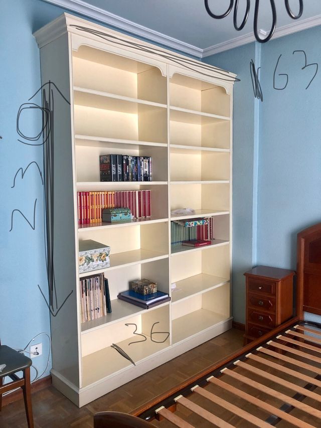 Librería Estantería Vainilla