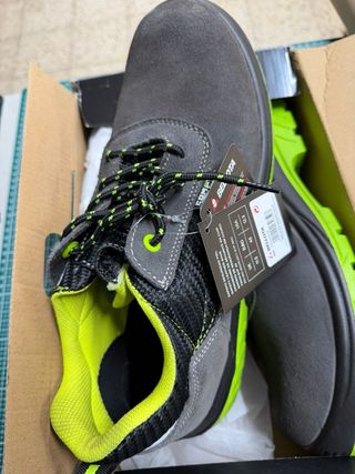 Bellota Zapatos Seguridad S1P Negro/Verde unisex