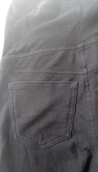 Pantalón premamá negro talla XS