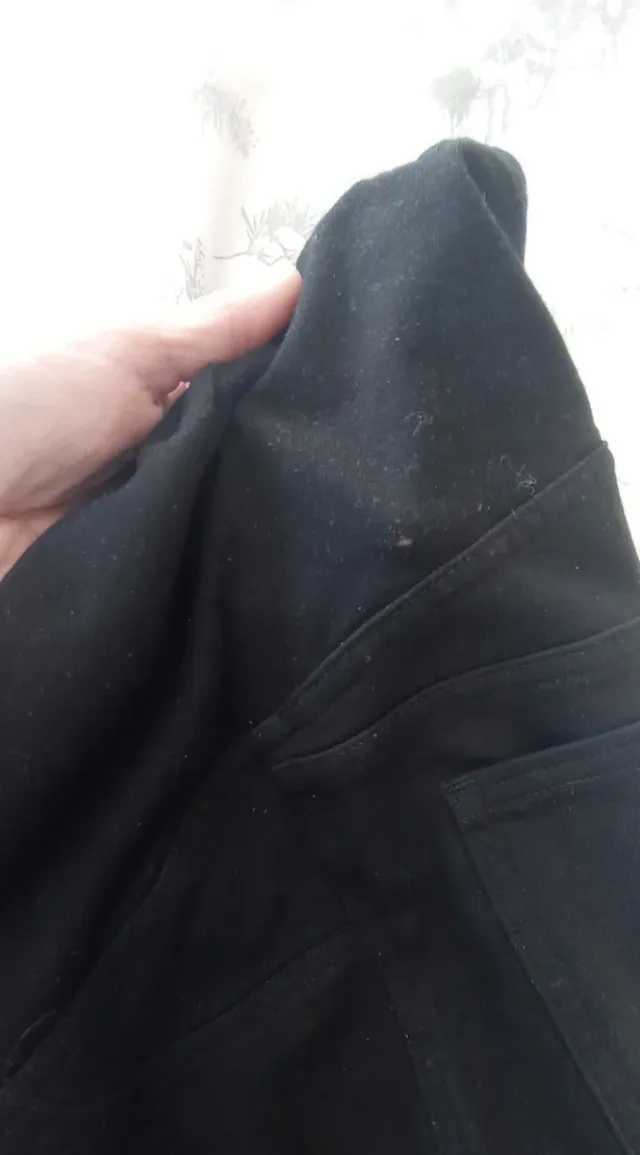 Pantalón premamá negro talla XS