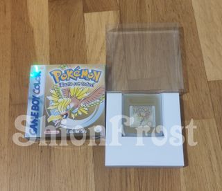 Caja METALIZADA Pokémon Oro Game Boy Color