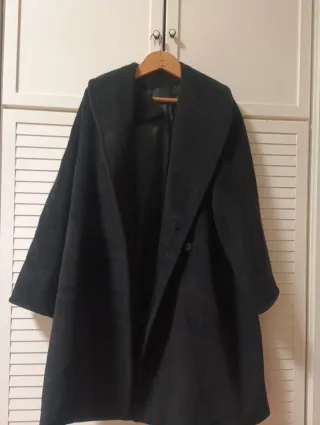 Abrigo Max Mara Negro