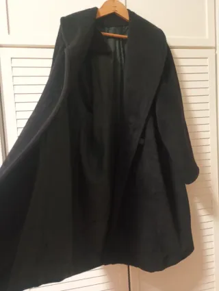 Abrigo Max Mara Negro