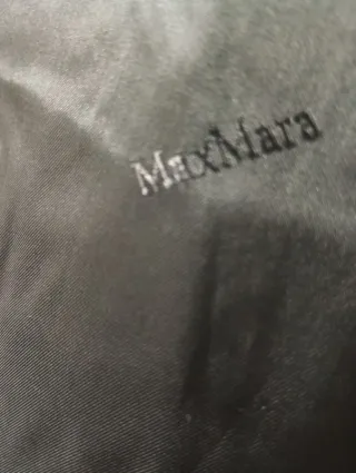 Abrigo Max Mara Negro