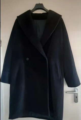 Abrigo Max Mara Negro