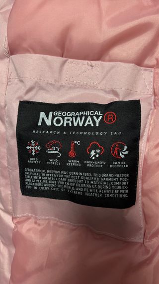 Cazadora Geographical Norway Rosa