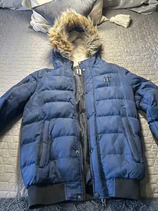 Chaqueta 11 Degrees Azul con Capucha