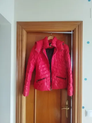 Cazadora Armani Jeans S cremallera rota