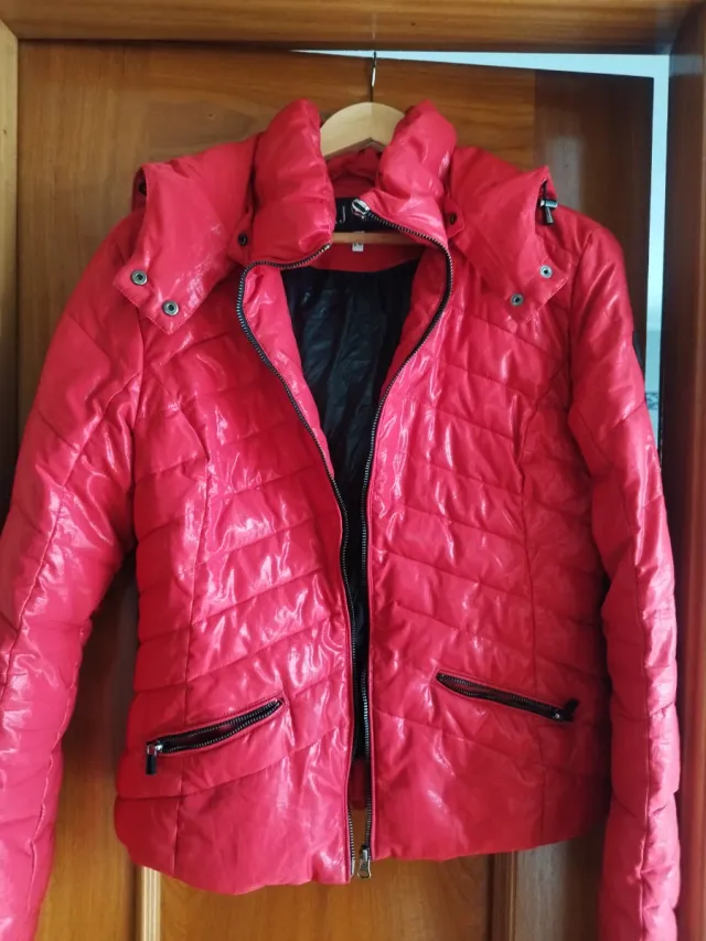 Cazadora Armani Jeans S cremallera rota