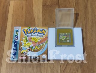 Caja Pokémon Oro Game Boy Color Nintendo