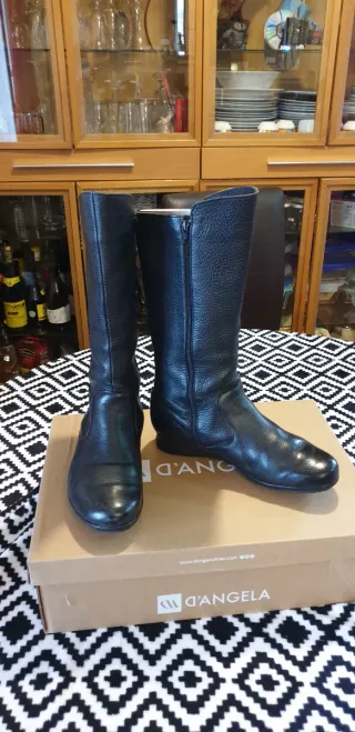 Botas altas Mephisto negras