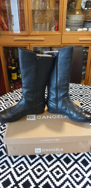 Botas altas Mephisto negras