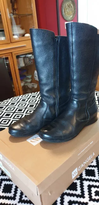 Botas altas Mephisto negras