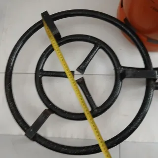 Quemador grande + bombona + conector