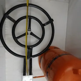 Quemador grande + bombona + conector