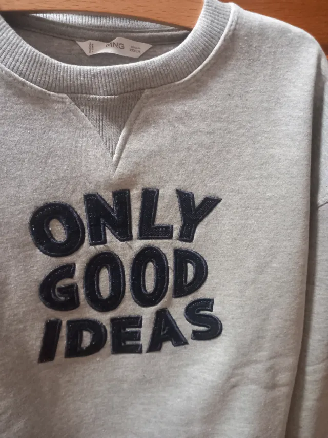 Sudadera gris sin estrenar