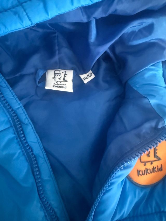 Chaleco niño Kukukid azul 116/122