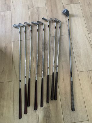 Pack Palos de Golf Marrón y Blanco