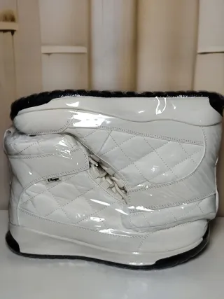 Botas de nieve Ulogu, color blanco, talla 39