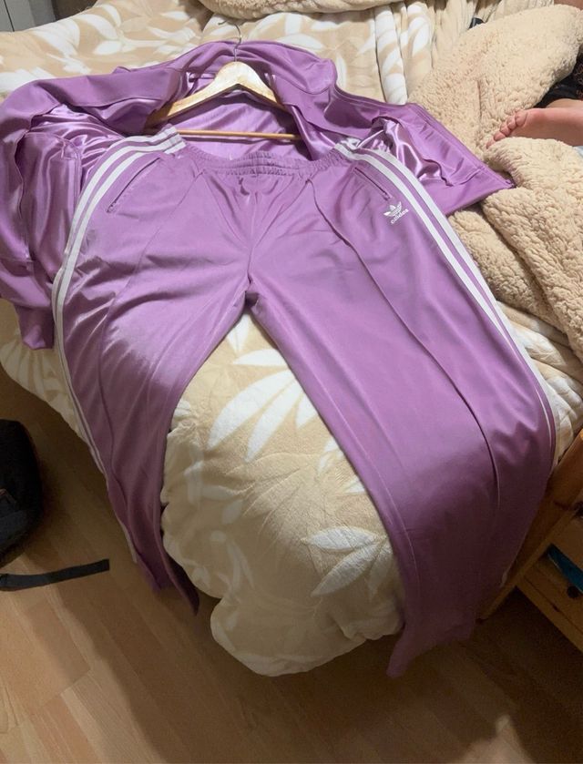 Conjunto Adidas Lila