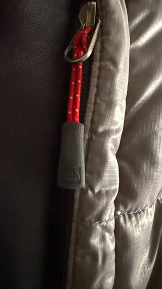 The North Face Abrigo Plumas Plata Negro