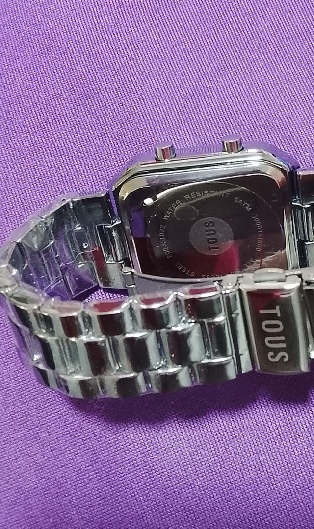 Reloj Fucsia Oso