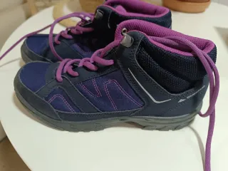Botas de montaña Quechua niño/niña azul/morado
