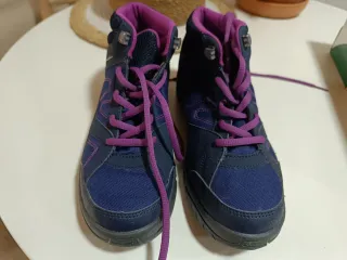 Botas de montaña Quechua niño/niña azul/morado