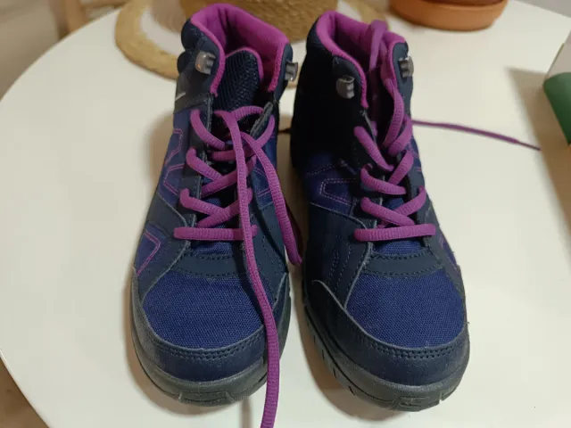 Botas de montaña Quechua niño/niña azul/morado
