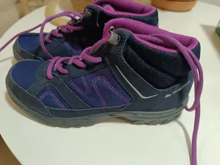 Botas de montaña Quechua niño/niña azul/morado