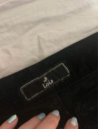 Pantalón Lois Pana Negro