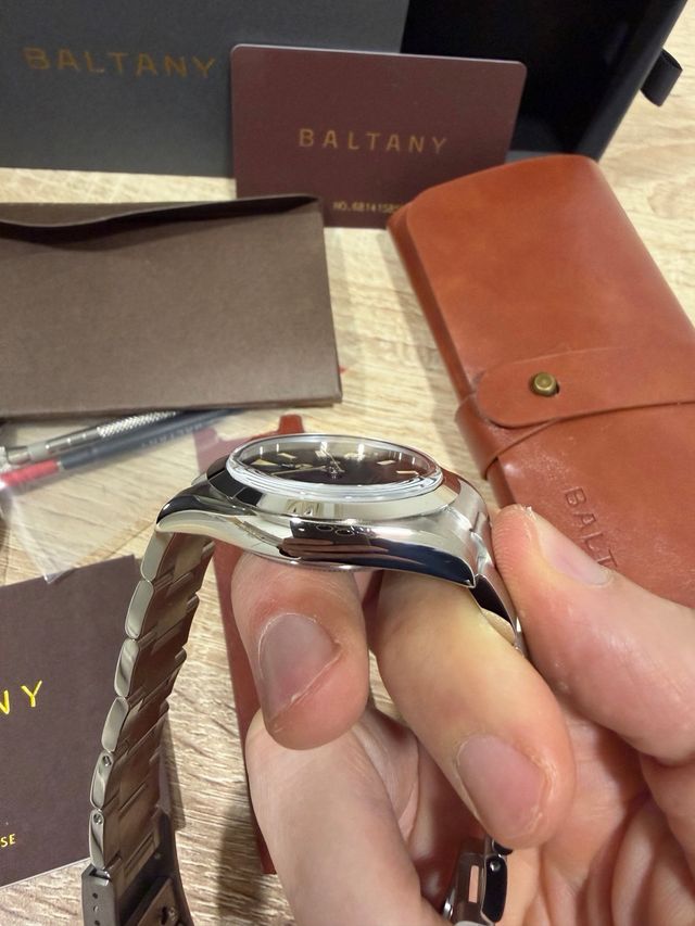 Baltany Explorer negro 36mm NH38 Automático