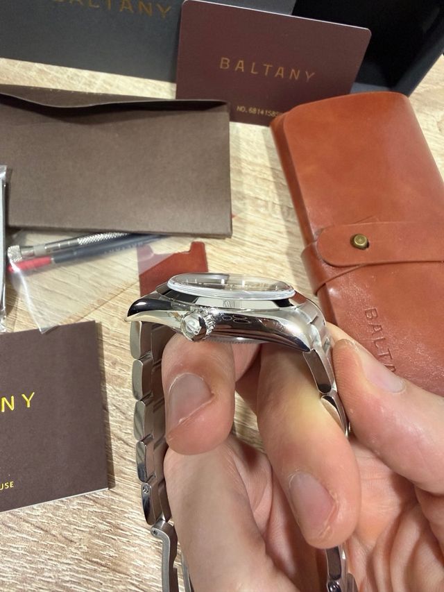 Baltany Explorer negro 36mm NH38 Automático