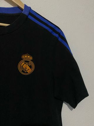 Camiseta Real Madrid Adidas Negra Talla M