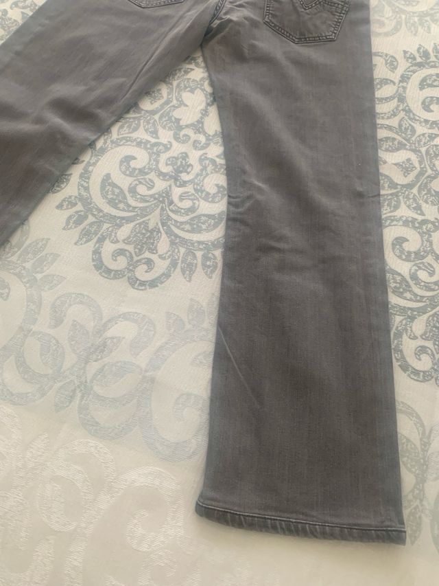 Pantalón Vaquero Diesel Larkee Gris Talla 32x32