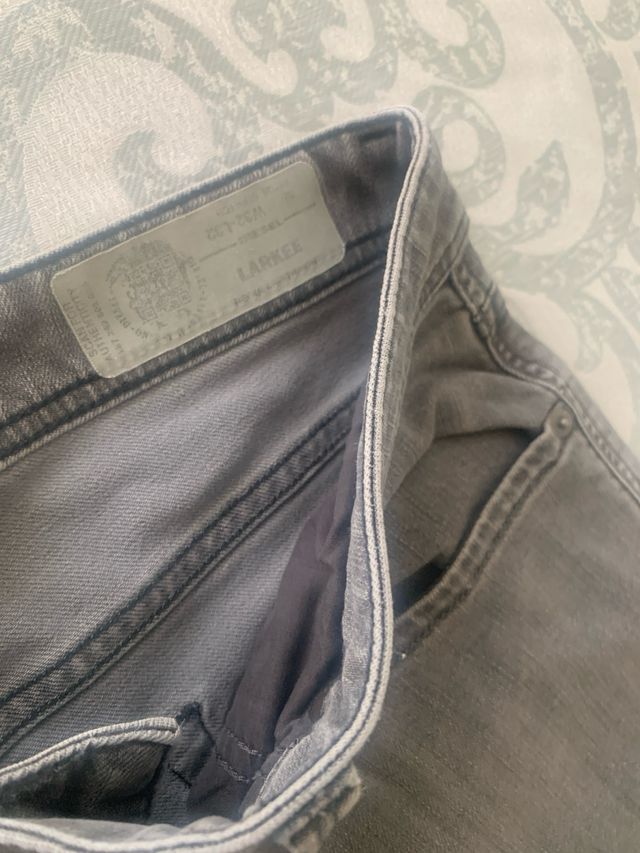 Pantalón Vaquero Diesel Larkee Gris Talla 32x32