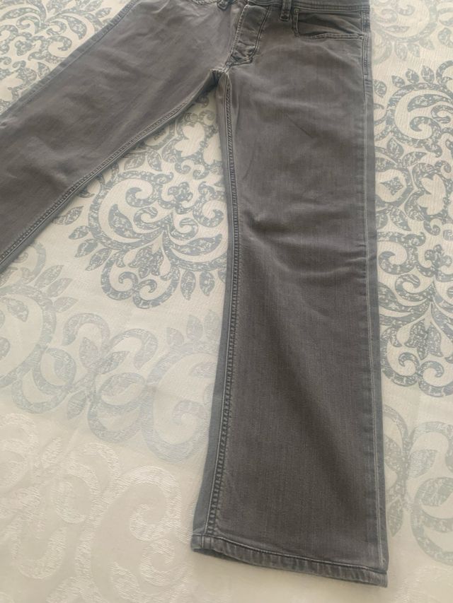 Pantalón Vaquero Diesel Larkee Gris Talla 32x32