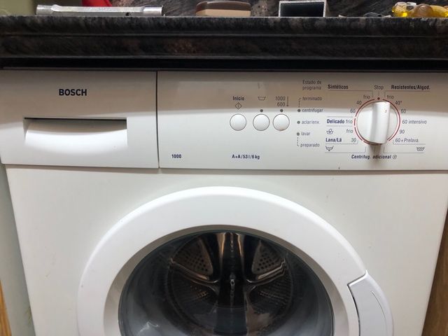 Lavadora Bosch 6 kg