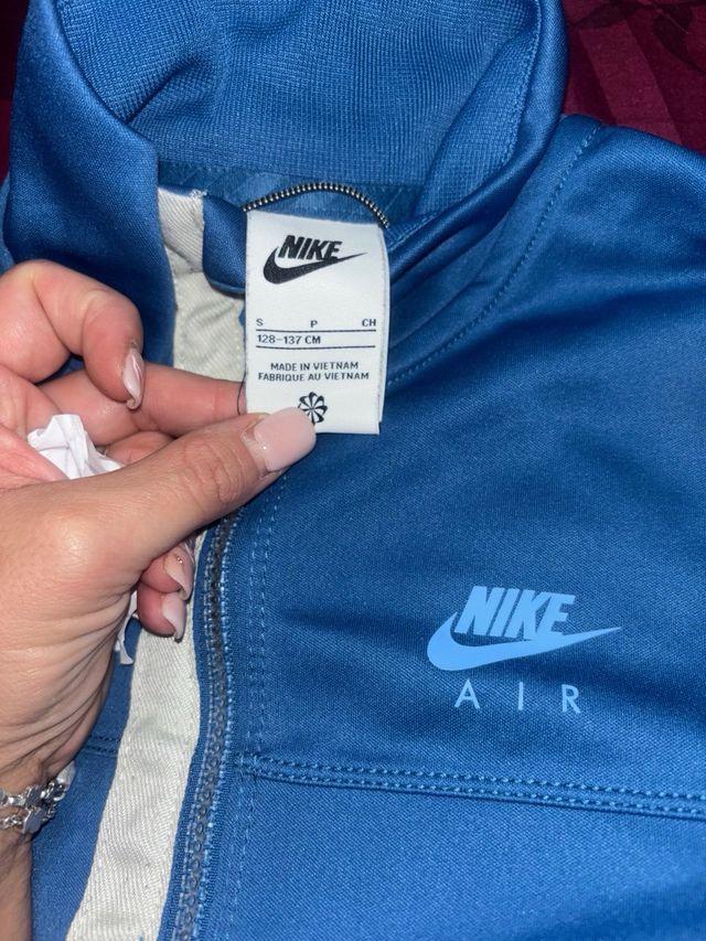 Conjunto Chándal Nike Azul y Negro