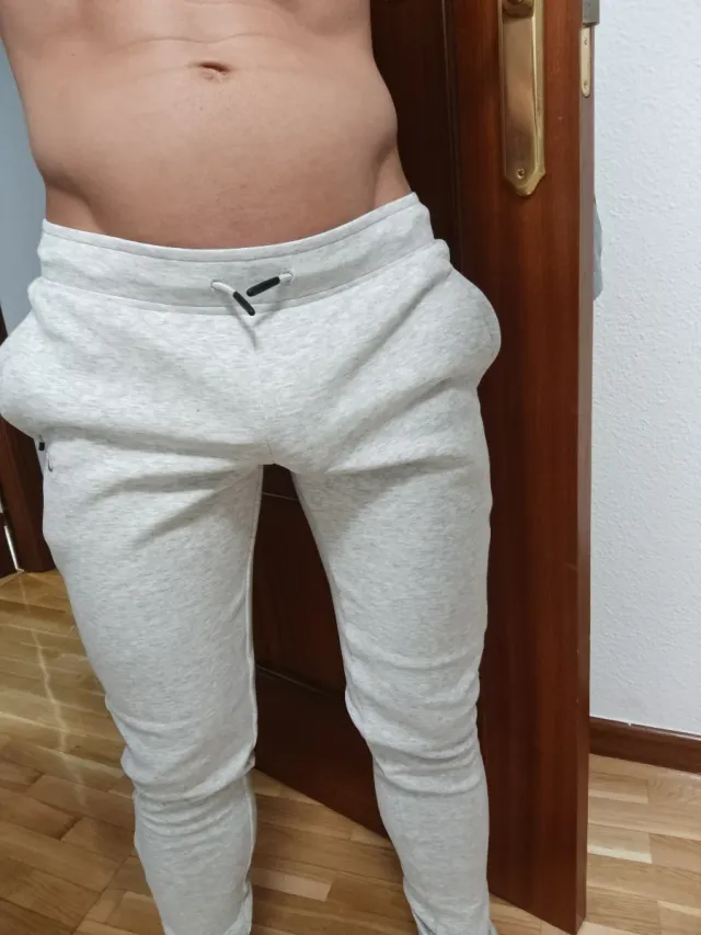 Pantalón de chándal gris