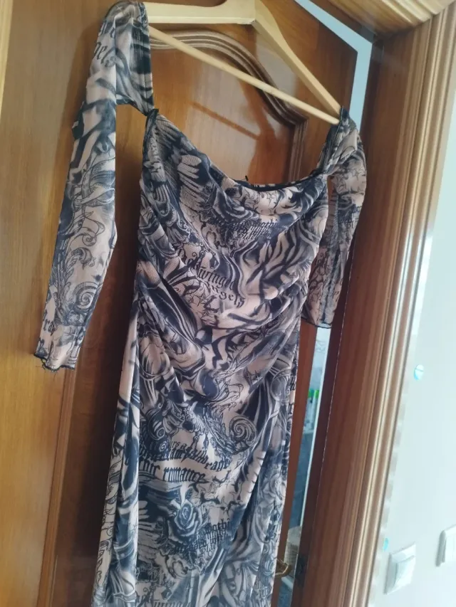 Vestido tul Bershka M nuevo con etiquetas