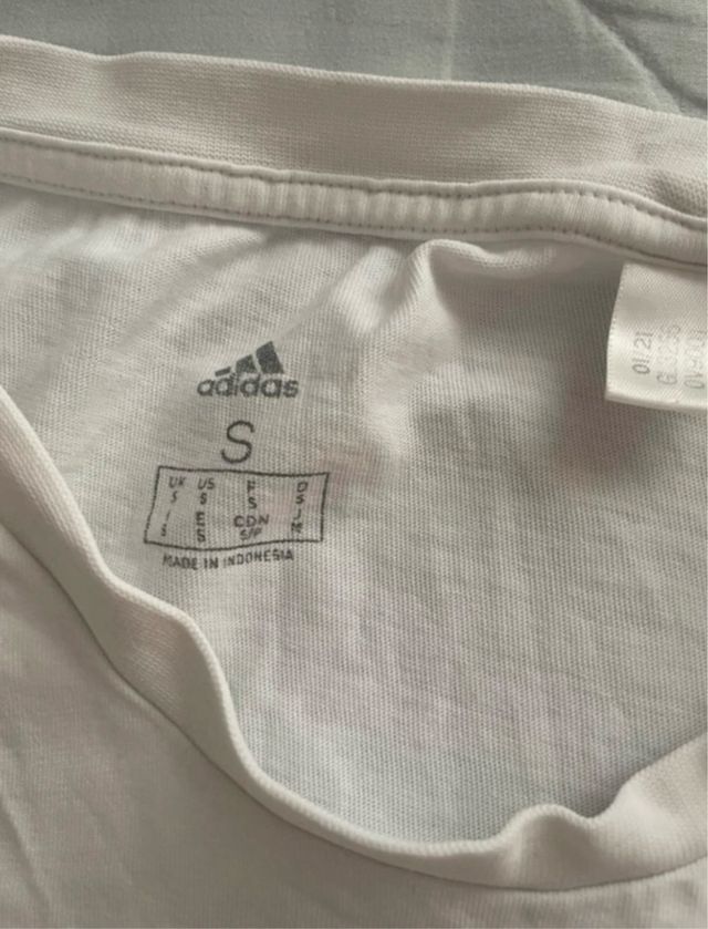 Camiseta Adidas Blanca